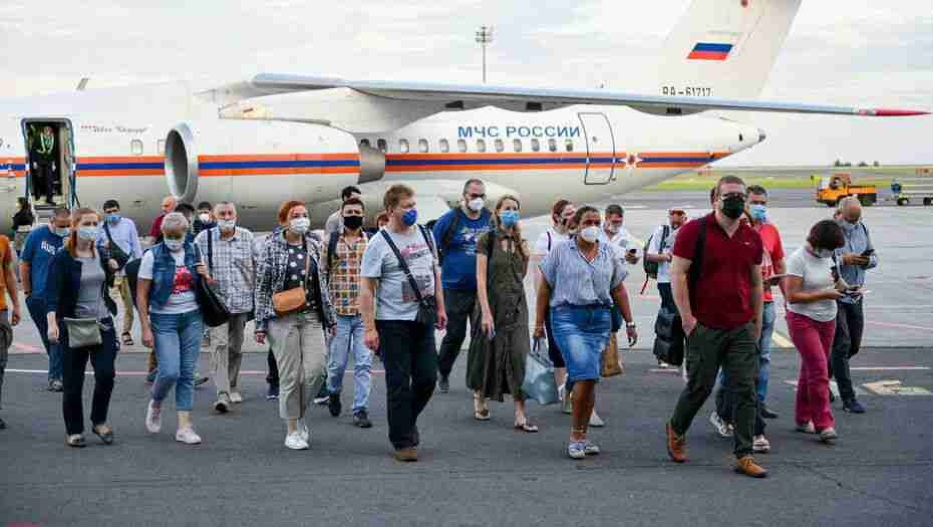 В Казахстане окончилась российская гуманитарная миссия